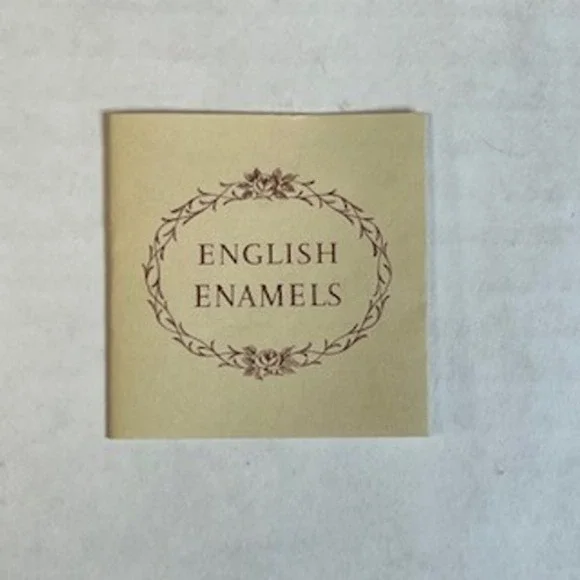 Crummles & Co Enamel Pill Box I Love You Rose Trinket Box Made in England